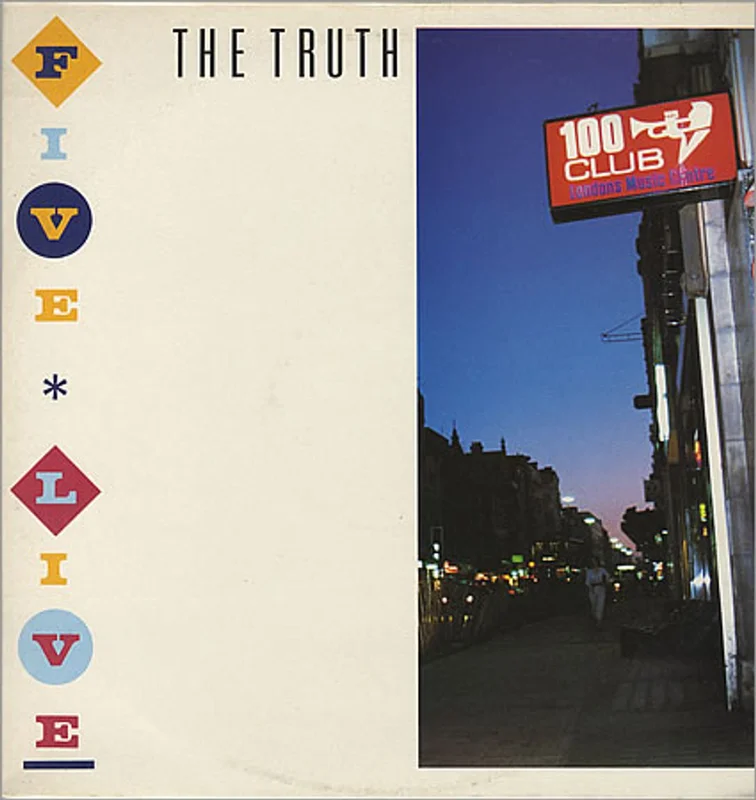 The Truth (80s) Five Live UK 12" vinyl