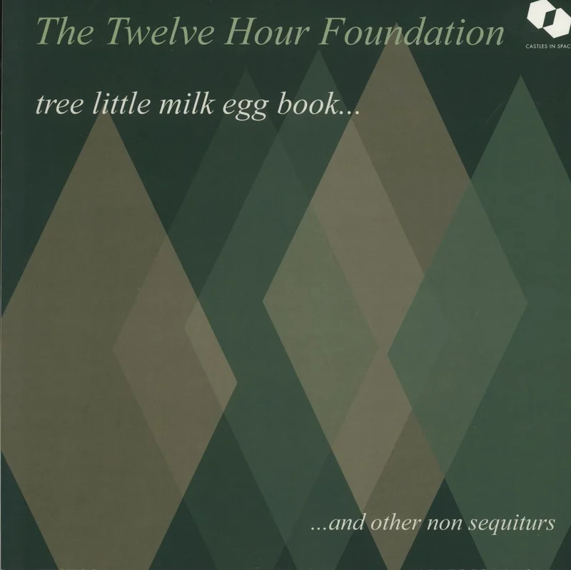 The Twelve Hour Foundation Tree Little Milk Egg Book And Other Non Sequiturs - Green & White Splatter Vinyl UK Vinyl LP