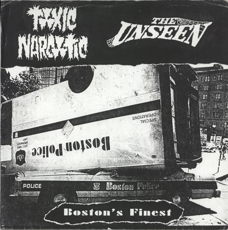 The Unseen Boston's Finest - Grey Vinyl US 7" vinyl