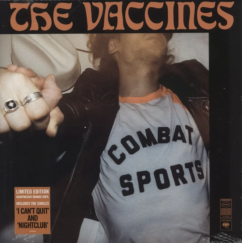 The Vaccines Combat Sports - Orange Vinyl - Sealed UK Vinyl LP