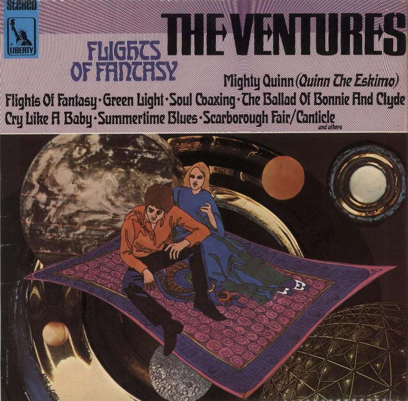 The Ventures Flights Of Fantasy UK Vinyl LP