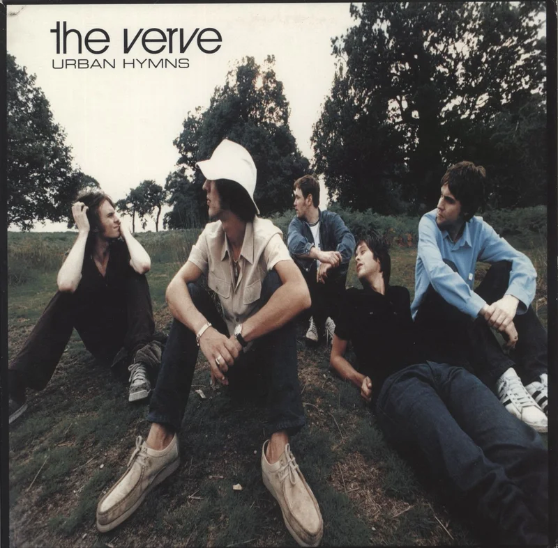 The Verve Urban Hymns - 1st - Picture Labels [Perimeter Text] - EX UK 2-LP vinyl set