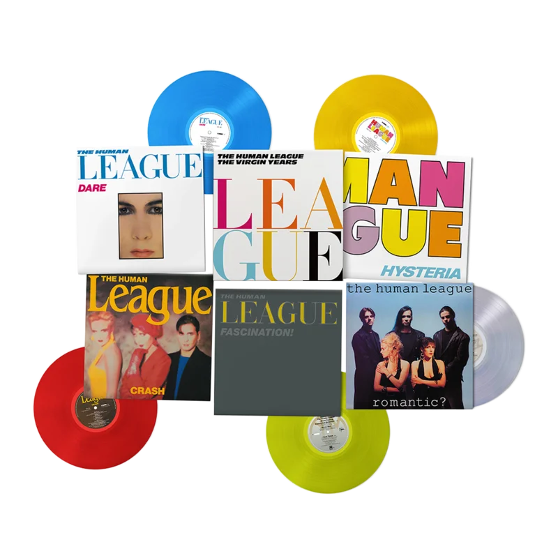 The Virgin Years: Super Limited Coloured Vinyl 5LP Box Set