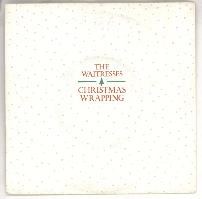 The Waitresses Christmas Wrapping - White Vinyl UK 7" vinyl
