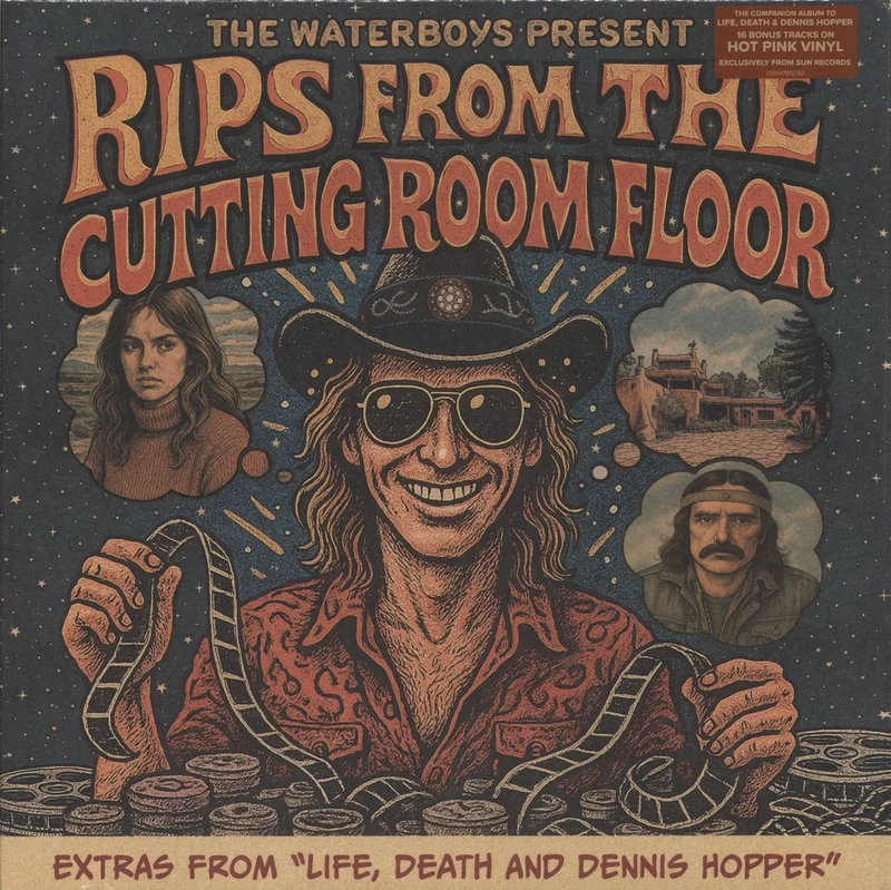 The Waterboys Rips From The Cutting Room Floor - Hot Pink Vinyl - Sealed UK Vinyl LP