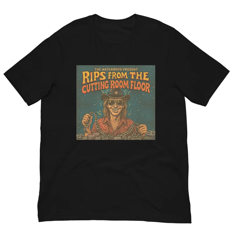 The Waterboys Rips From the Cutting Room Floor T-Shirt Black