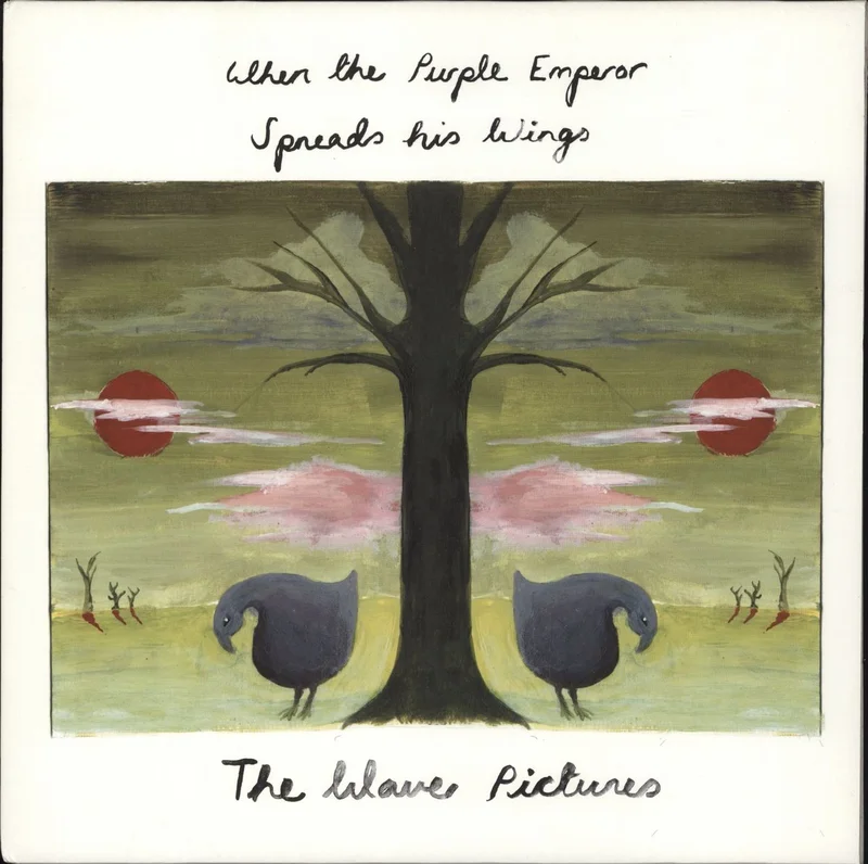 The Wave Pictures When The Purple Emperor Spreads His Wings - Purple/Pink Sparkle Vinyl UK 2-LP vinyl set