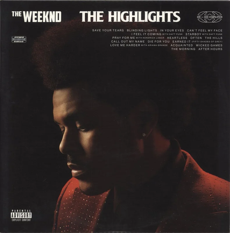 The Weeknd The Highlights - Black Vinyl - EX UK 2-LP vinyl set