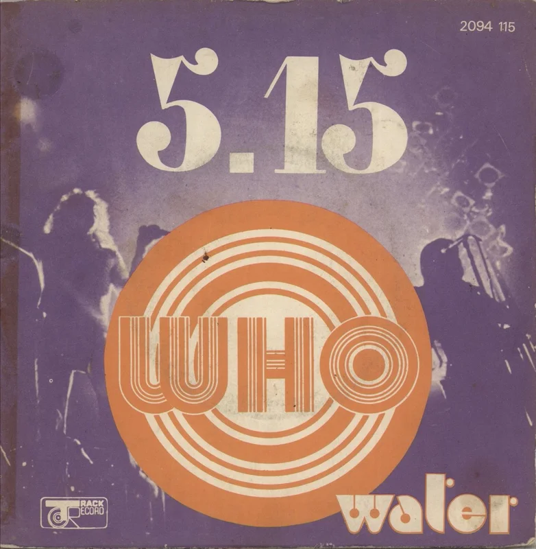 The Who 5.15 - Five Fifteen - VG French 7" vinyl