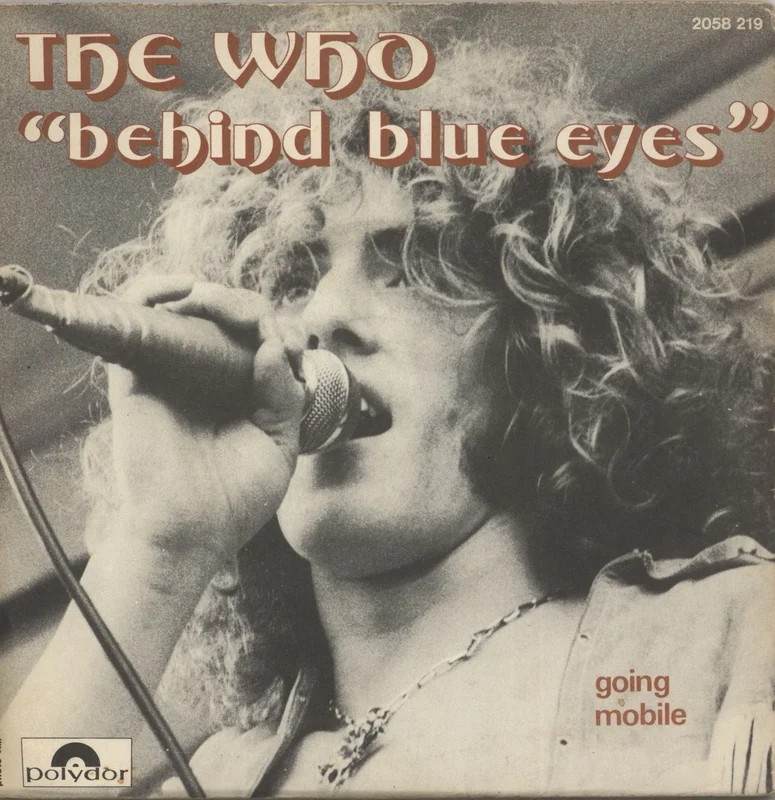 The Who Behind Blue Eyes French 7" vinyl