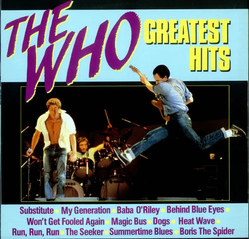 The Who Greatest Hits Italian Vinyl LP
