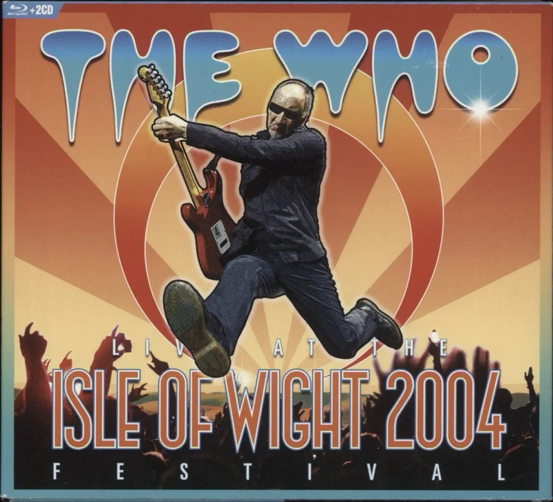 The Who Live At Isle Of Wight Festival 2004 US 3-disc CD/DVD Set