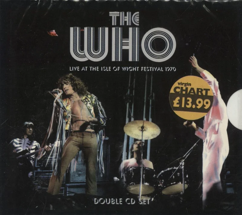 The Who Live At The Isle Of Wight Festival 1970 - Sealed UK 2-CD album set
