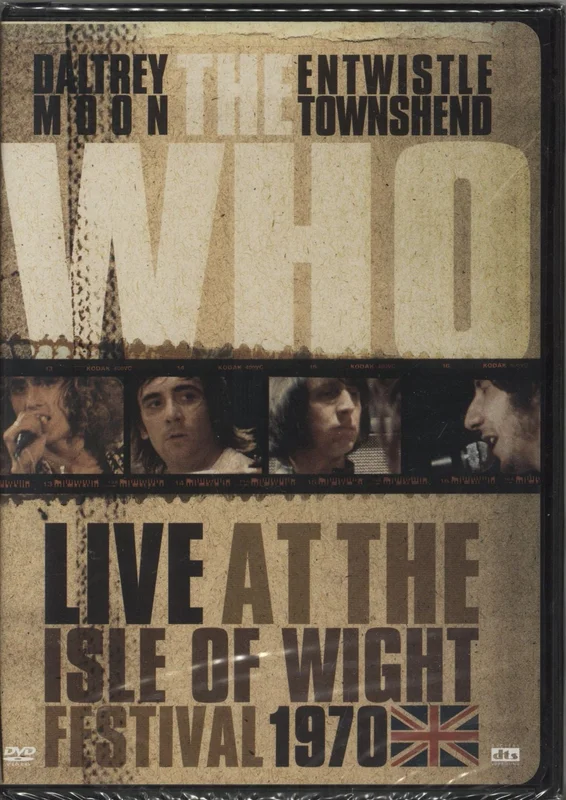 The Who Live At The Isle Of Wight Festival 1970 UK DVD