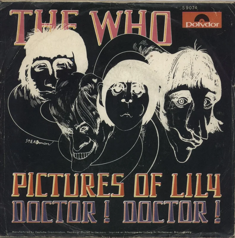 The Who Pictures Of Lily - EX Belgian 7" vinyl