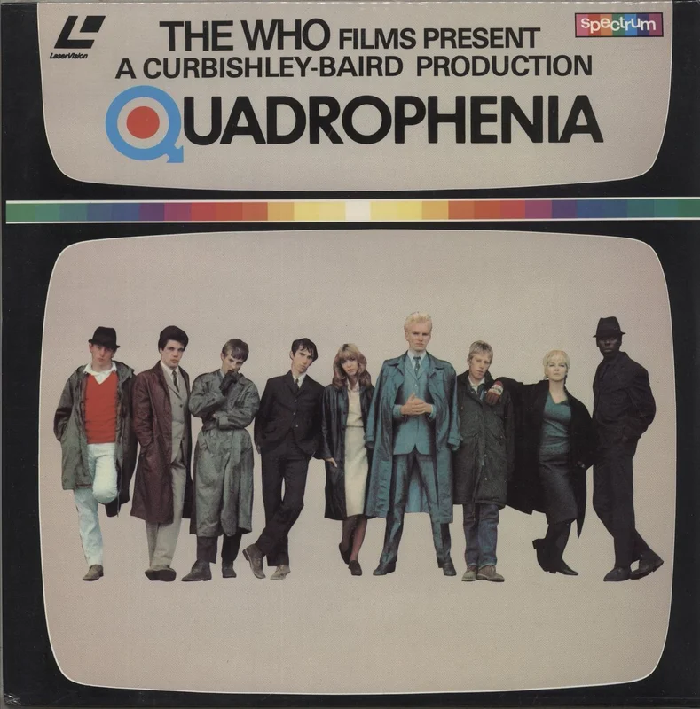 The Who Quadrophenia UK Laserdisc