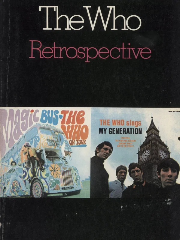 The Who Retrospective US Book