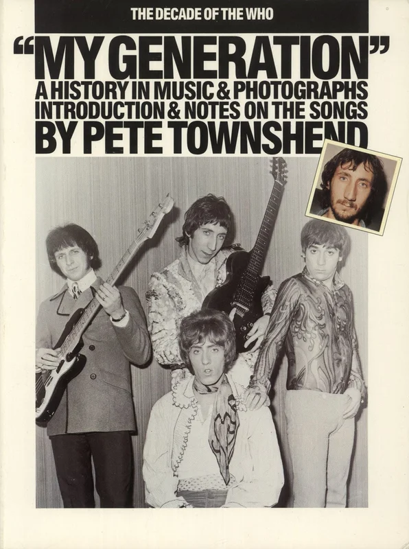 The Who The Decade Of The Who "My Generation" UK Book