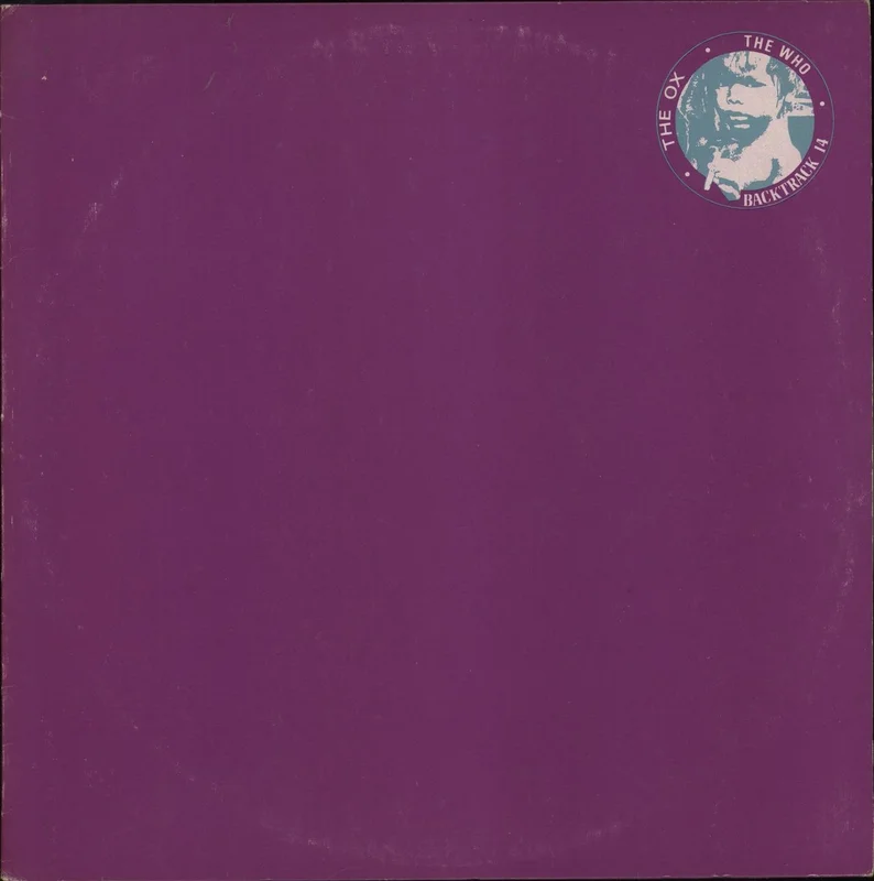 The Who The Ox UK Vinyl LP