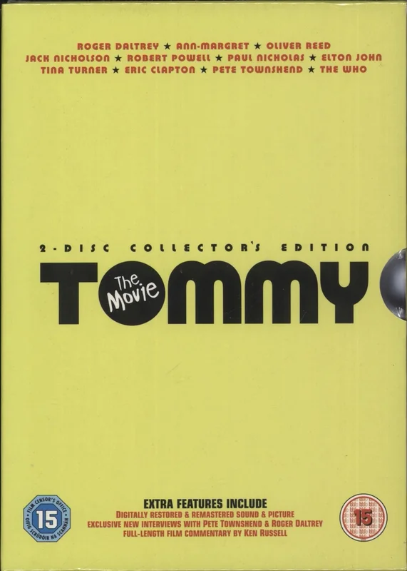 The Who Tommy - The Movie - Sealed UK DVD