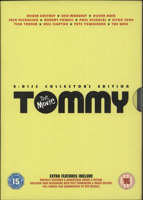 The Who Tommy - The Movie UK DVD