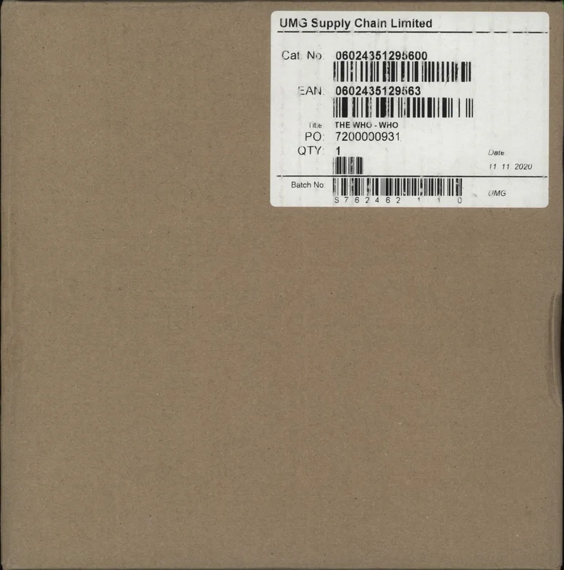 The Who Who / Live At Kingston - Sealed + Mailer UK 7" box set