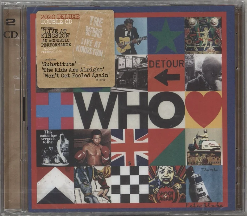 The Who Who + Live At Kingston - Sealed UK 2-CD album set