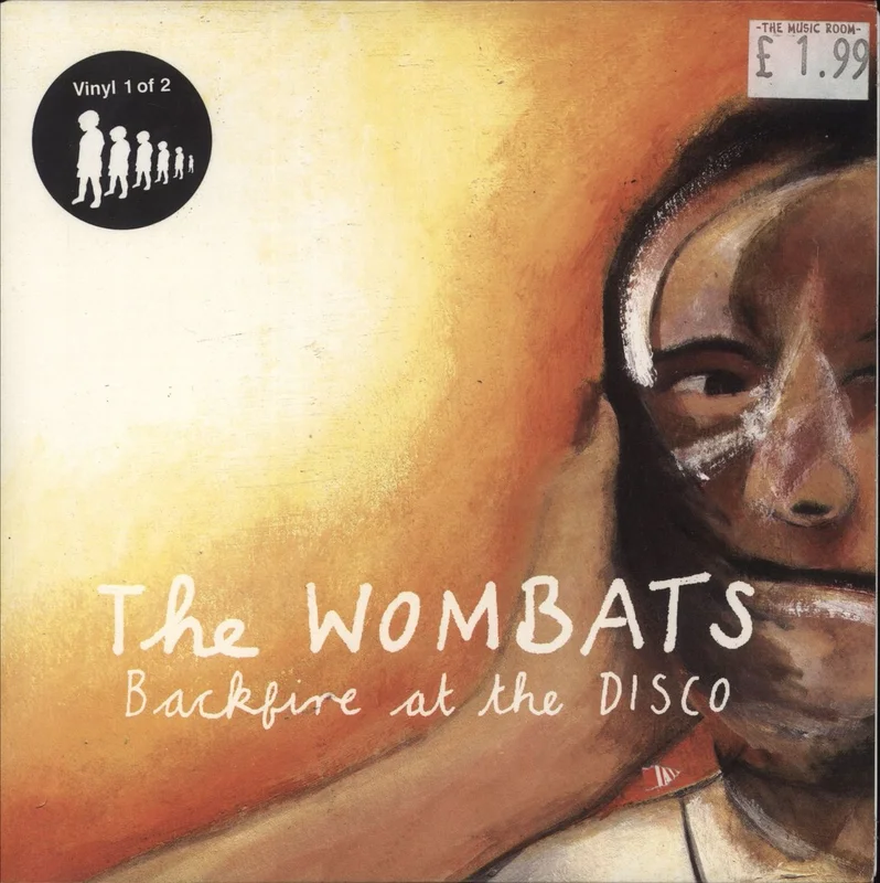 The Wombats Backfire At The Disco UK 7" vinyl