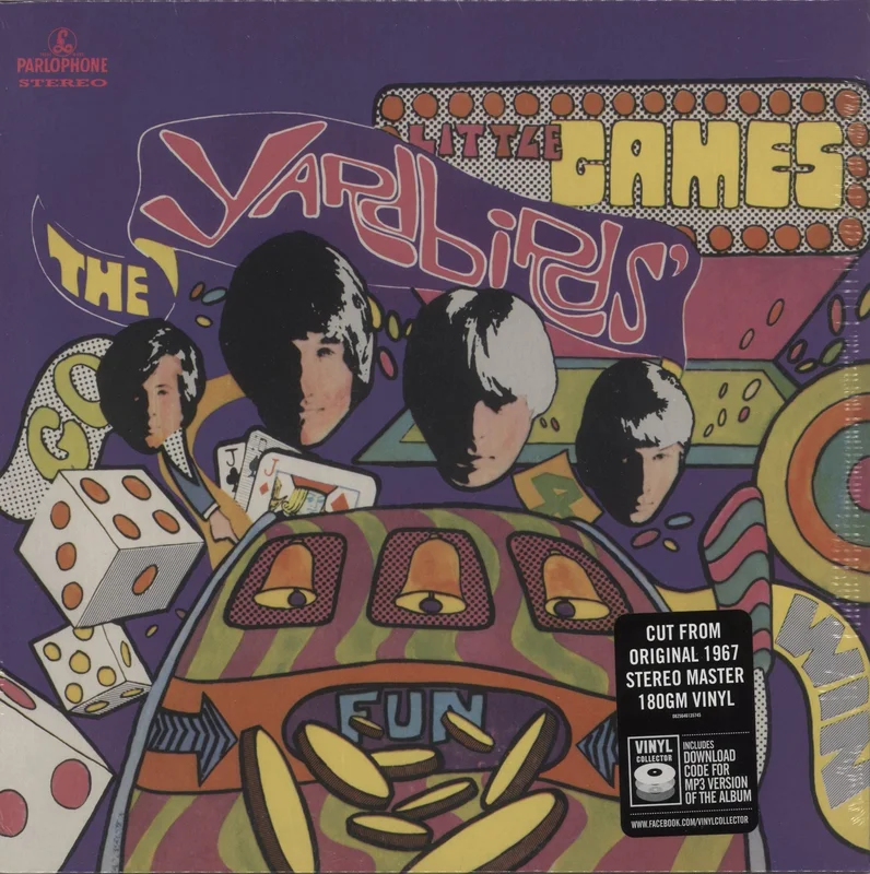 The Yardbirds Little Games - 180gm - Hype Sticker UK Vinyl LP