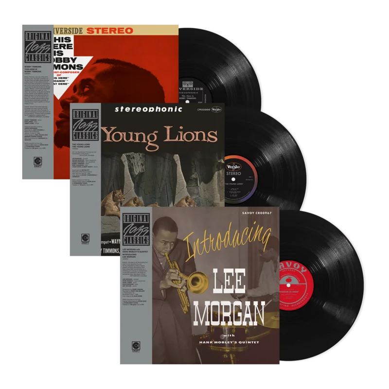 The Young Lions (Original Jazz Classics Series) (180g LP) + Introducing Lee Morgan (Original Jazz Classics Series) (180g LP) + This Here Is Bobby Timmons (Original Jazz Classics Series) (180g LP) - Bundle