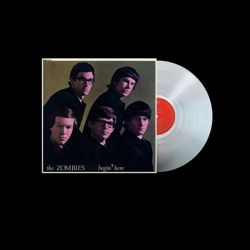 The Zombies Begin Here - Newly Remastered Mono - Glass Clear Vinyl - Sealed US Vinyl LP