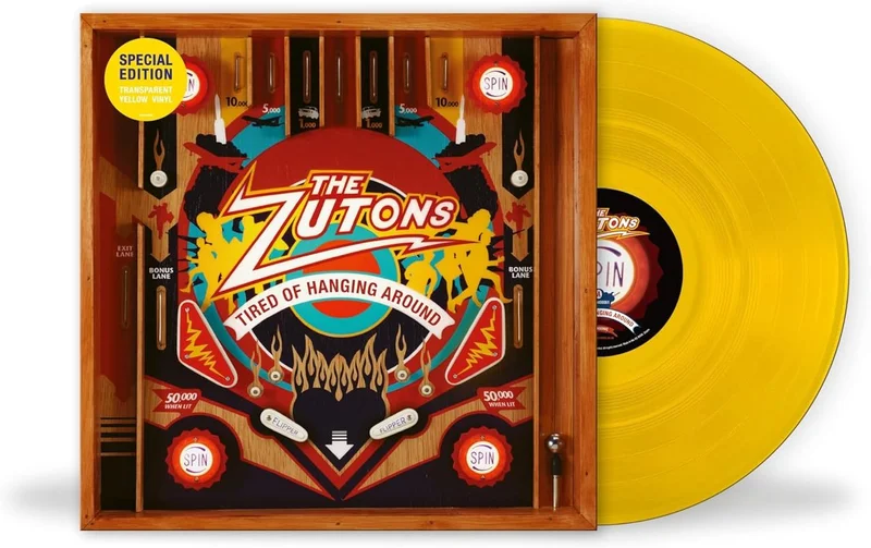 The Zutons Tired of Hanging Around - Special Edition - Transparent Yellow Vinyl - Sealed UK Vinyl LP