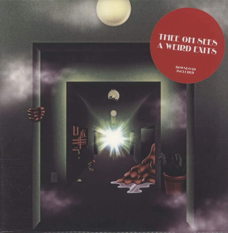 Thee Oh Sees A Weird Exits - Murky Web Edition - Green W/ Yellow Splatter Vinyl UK 2-LP vinyl set