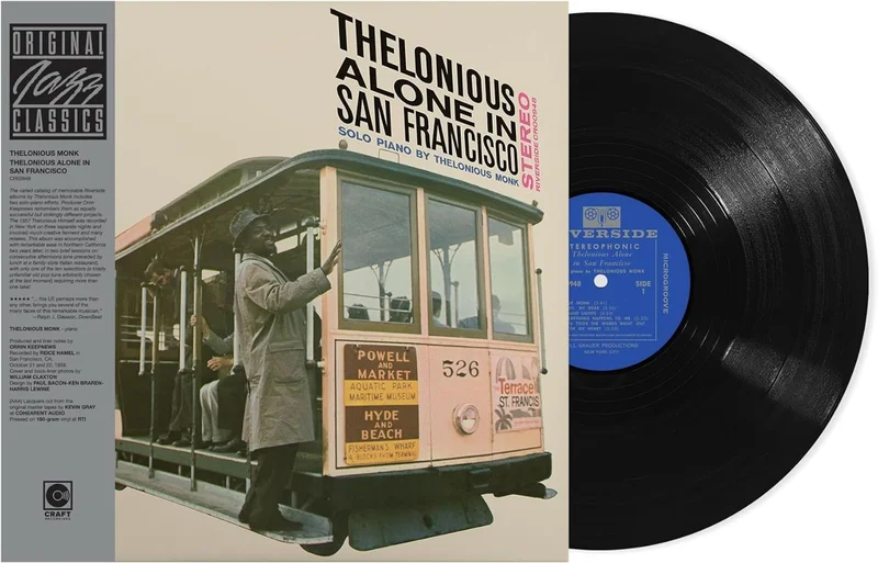 Thelonious Monk Thelonious Alone In San Francisco - Original Jazz Classics Series 180 Gram - Sealed US Vinyl LP