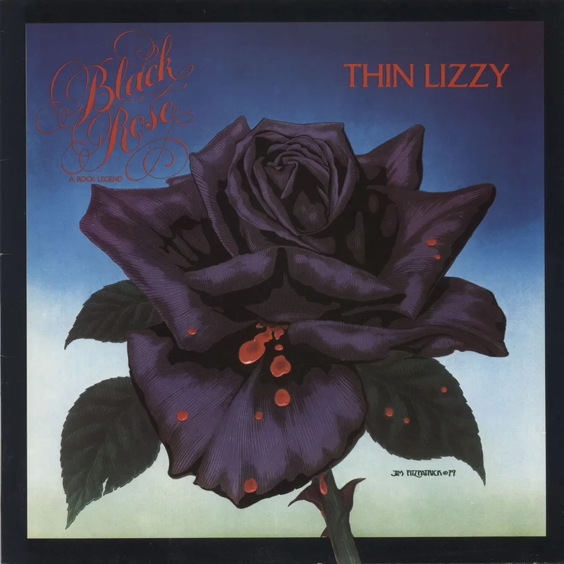 Thin Lizzy Black Rose Dutch Vinyl LP