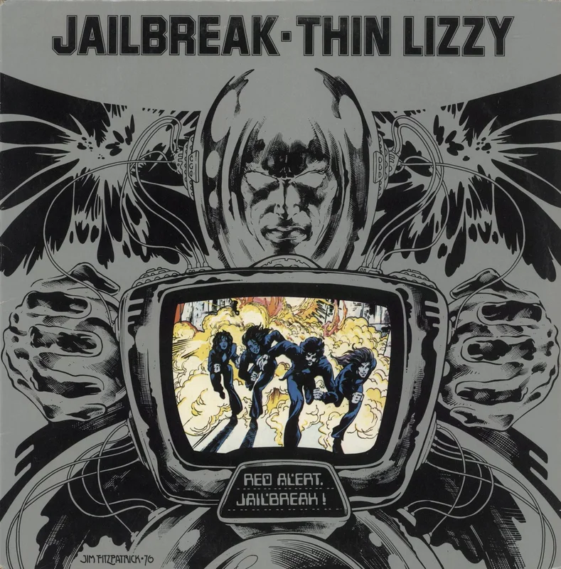 Thin Lizzy Jailbreak Australian Vinyl LP
