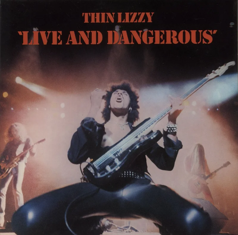Thin Lizzy Live And Dangerous - Label Variant Dutch 2-LP vinyl set