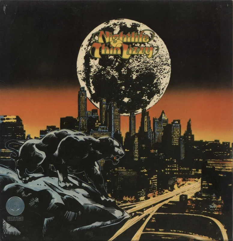 Thin Lizzy Nightlife Irish Vinyl LP