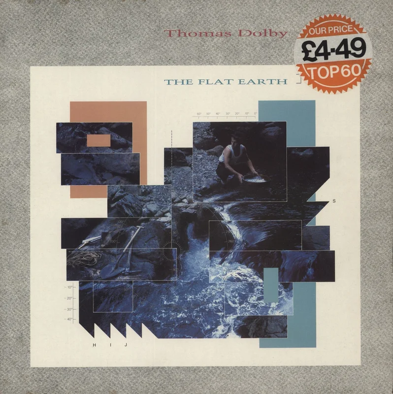 Thomas Dolby The Flat Earth - Store Price Stickered Sleeve UK Vinyl LP