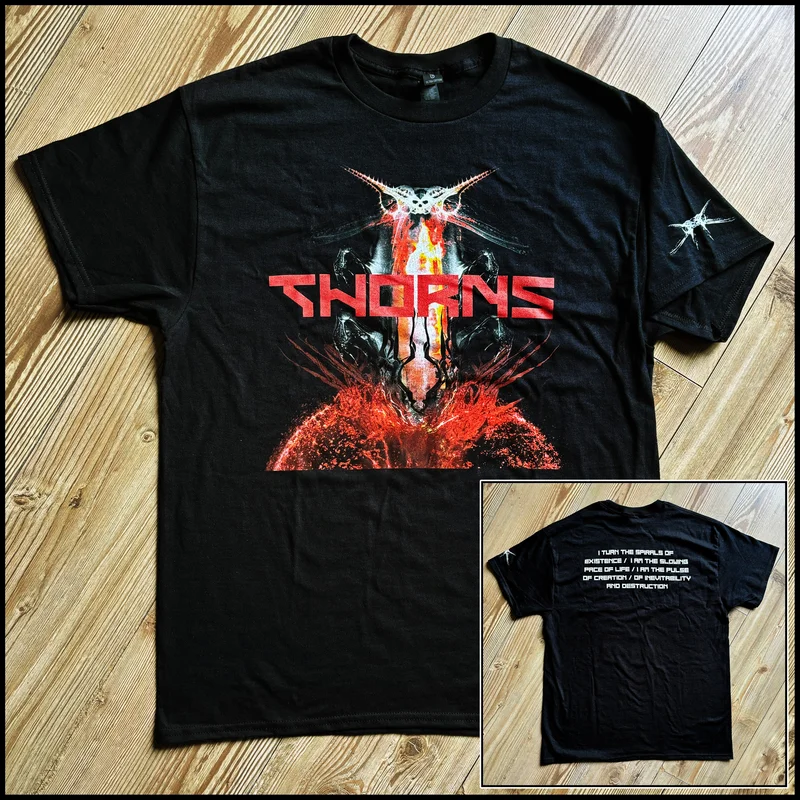 THORNS: official VORTEX / INTERFACE TO GOD shirt