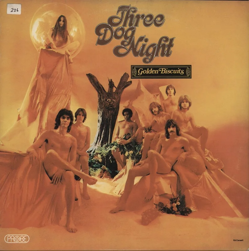 Three Dog Night Golden Biscuits UK Vinyl LP