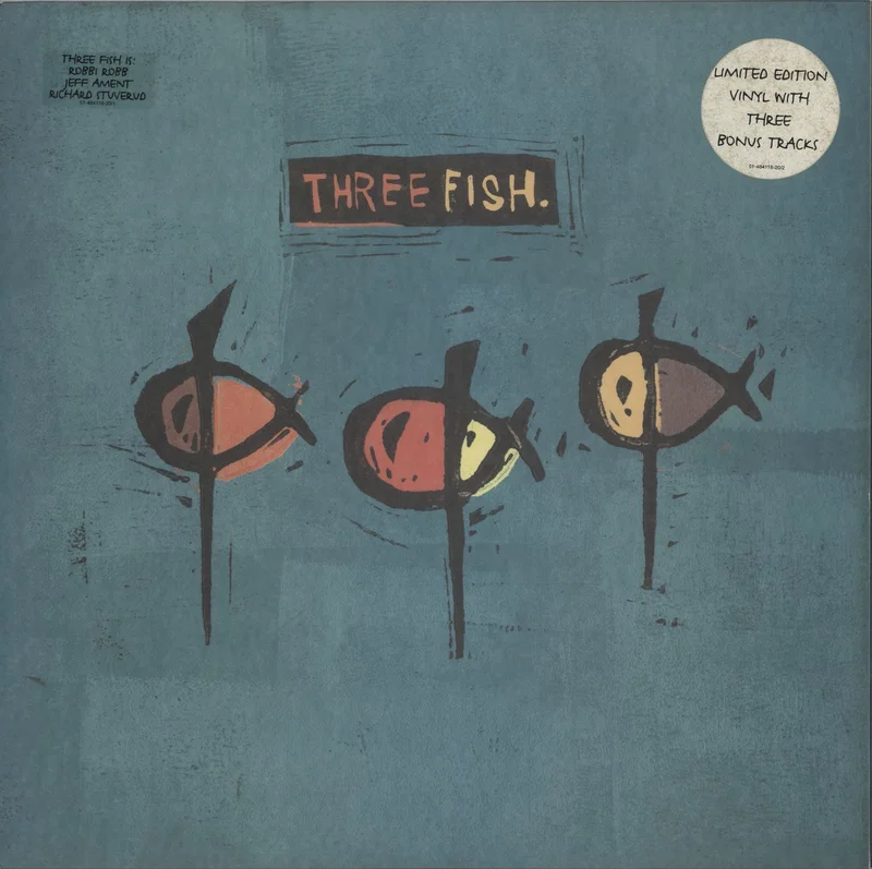 Three Fish Three Fish - Promo Sticker US Promo 2-LP vinyl set
