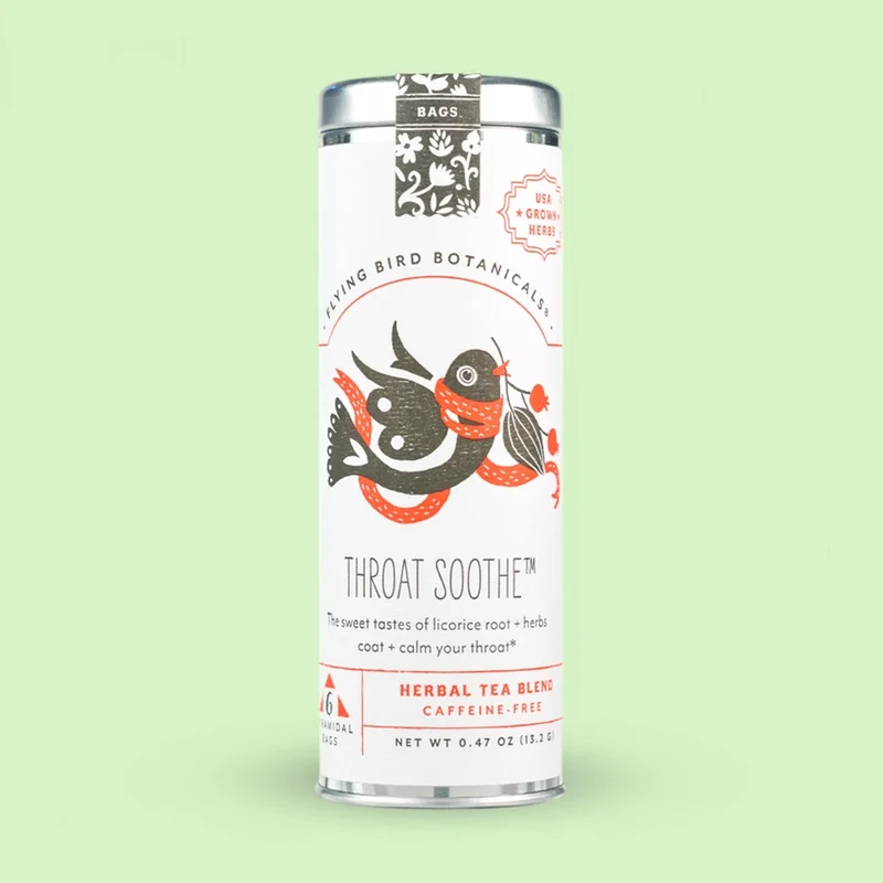 Throat Soothe 6 Bag Tea Tin