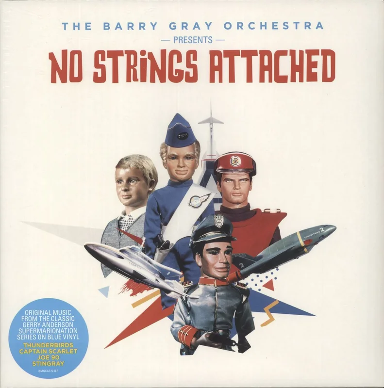 Thunderbirds No Strings Attached - RSD - Blue Vinyl - Sealed UK 10" vinyl