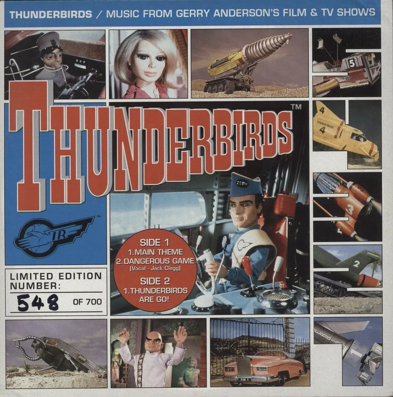 Thunderbirds Thunderbirds EP - Blue Vinyl - RSD UK 7" vinyl