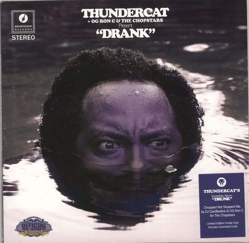Thundercat Drank (Chopped & Screwed) - Purple Vinyl UK 2-LP vinyl set