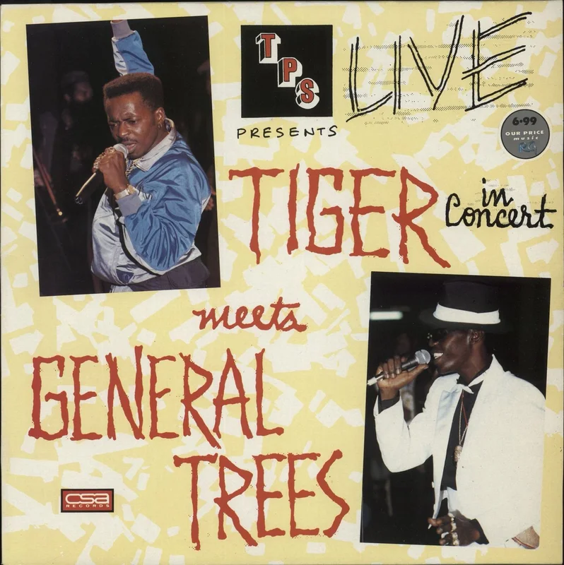 Tiger In Concert UK Vinyl LP