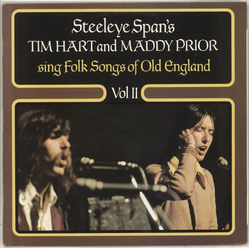 Tim Hart & Maddy Prior Folk Songs Of Olde England Volume II - Alternate cover UK Vinyl LP