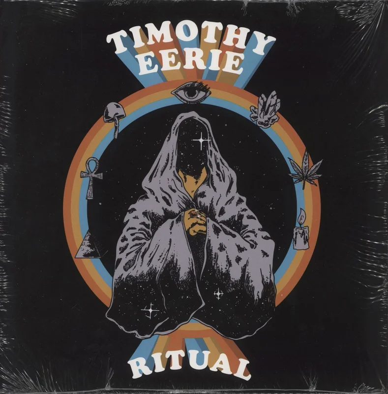 Timothy Eerie Ritual - Smokey Yellow Vinyl - EX US Vinyl LP