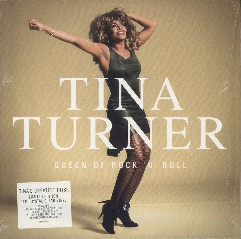 Tina Turner Queen Of Rock 'N' Roll - Crystal Clear Vinyl UK Vinyl LP